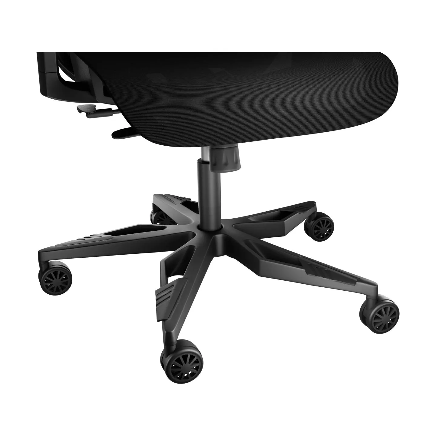 Genesis Ergonomic Chair Astat 700 Base material Aluminum; Castors material: Nylon with CareGlide coating | Black