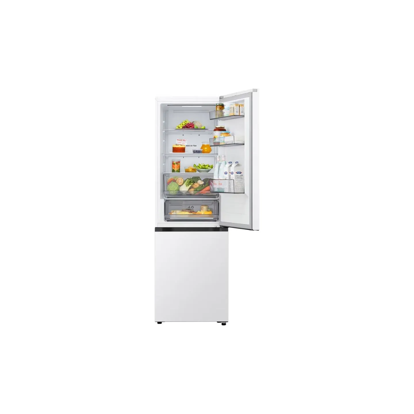 LG Refrigerator | GBBSJ10ESW | Energy efficiency class E | Free standing | Combi | Height 186 cm | Fridge net capacity 220 L | F