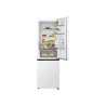 LG Refrigerator | GBBSJ10ESW | Energy efficiency class E | Free standing | Combi | Height 186 cm | Fridge net capacity 220 L | F