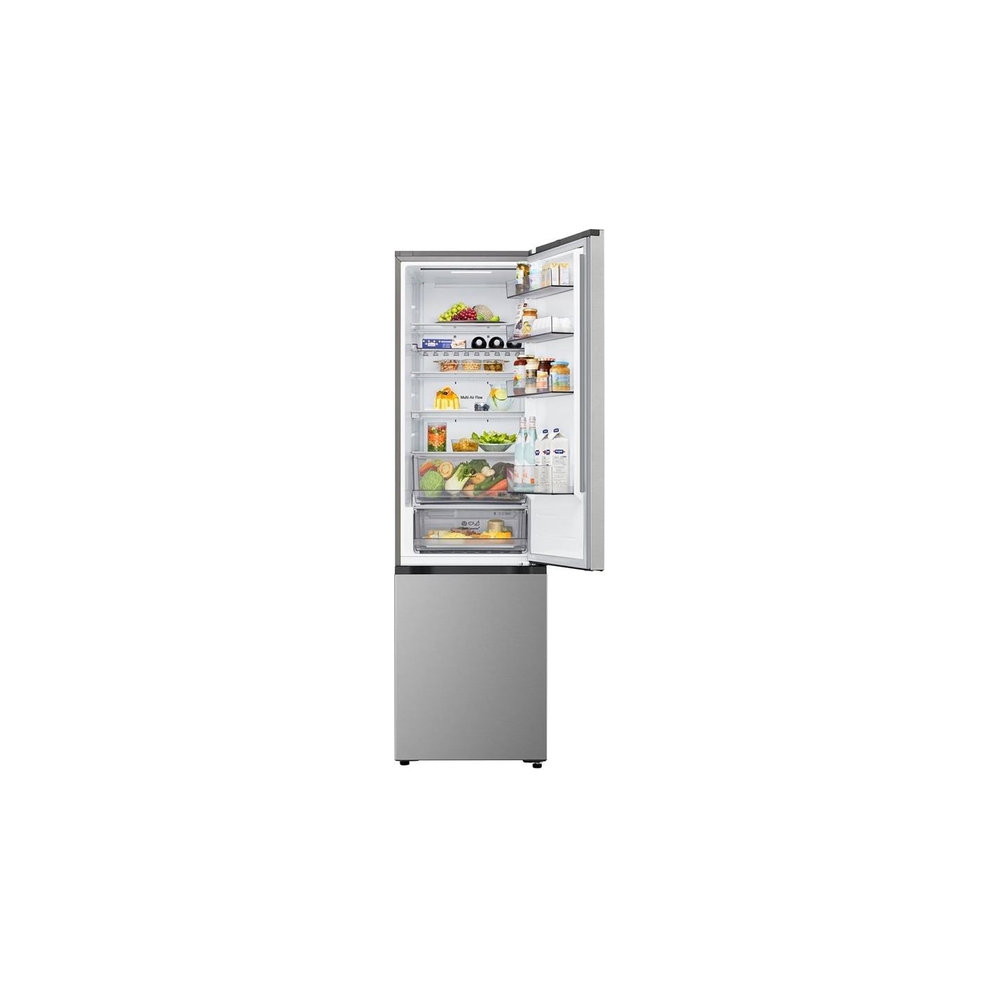 LG GBBS312CPY Refrigerator, C, Free-standing, Combi, Height 1.86 m, Net fridge 220 L, Net freezer 113 L,Stainless Steel | LG