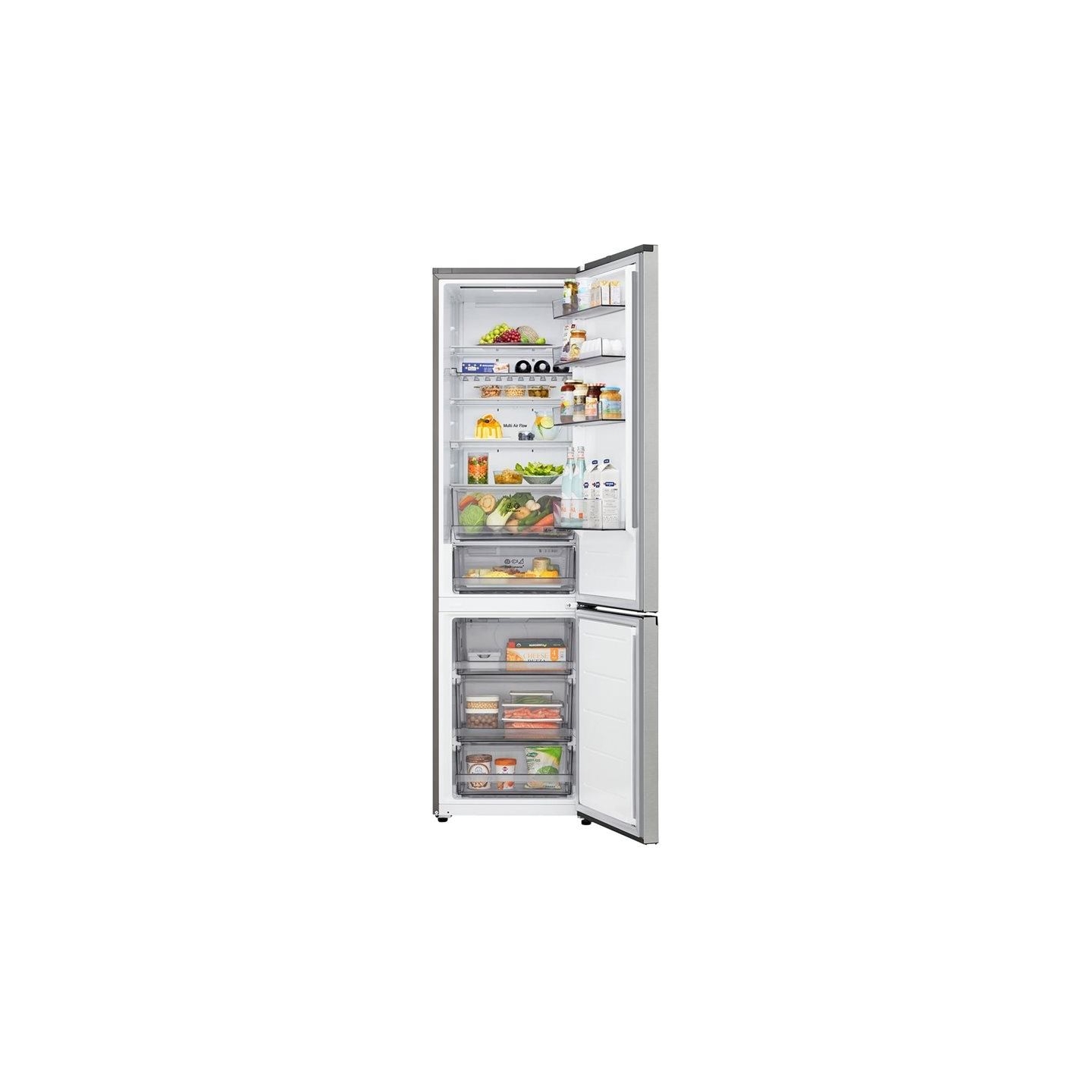 LG GBBS312CPY Refrigerator, C, Free-standing, Combi, Height 1.86 m, Net fridge 220 L, Net freezer 113 L,Stainless Steel | LG