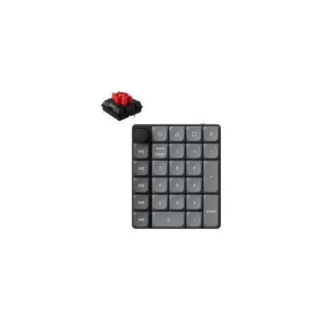 Keychron K0 Max - Milk POM Red - Wireless Numpad Keyboard / K0M-H1