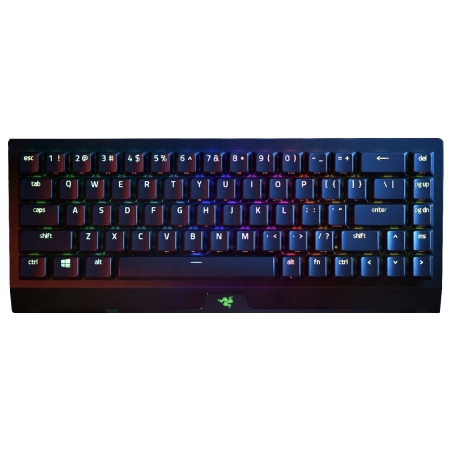 Razer  Razer BlackWidow V3 Mini HyperSpeed Gaming keyboard USB+RF Wireless+Bluetooth Yellow Switch, Black / RZ03-03890100-R3M1