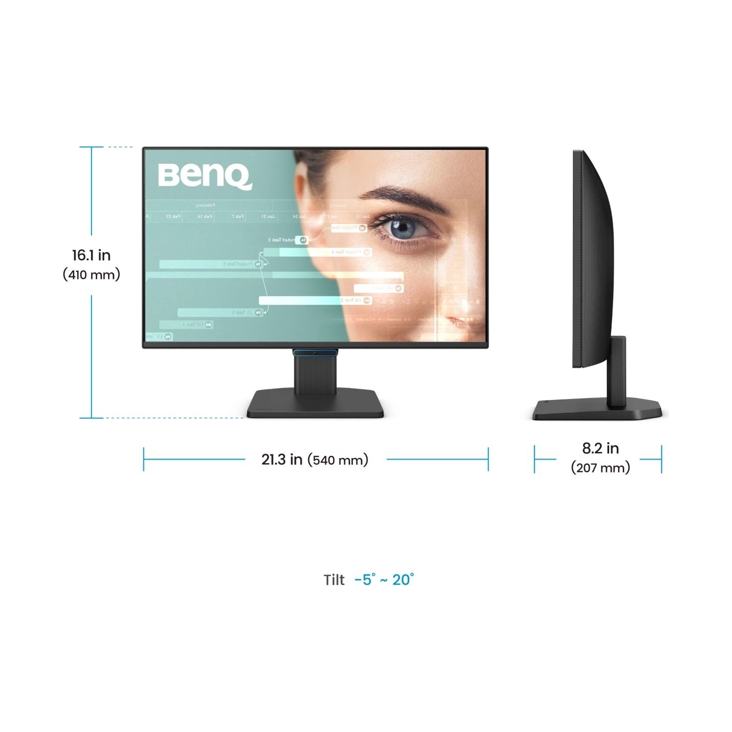 Benq GW2490C 24inch IPS 1920x1080 5ms