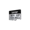 Lexar Memory card microSD 256GB C10 A2 U3 V30 205/150MB/s Silver Plus