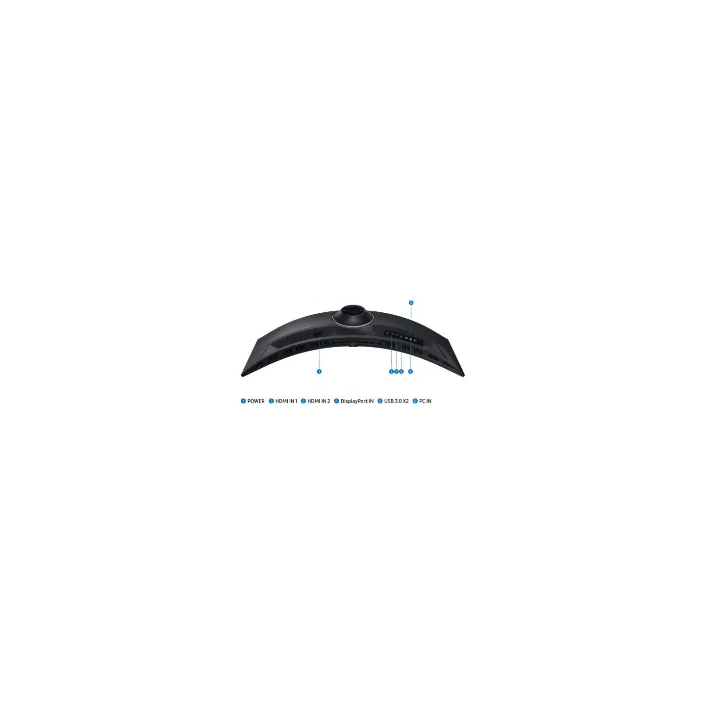 Samsung Monitor wielkoformatowy 49 cali zakrzywiony LS49CG950EUXEN