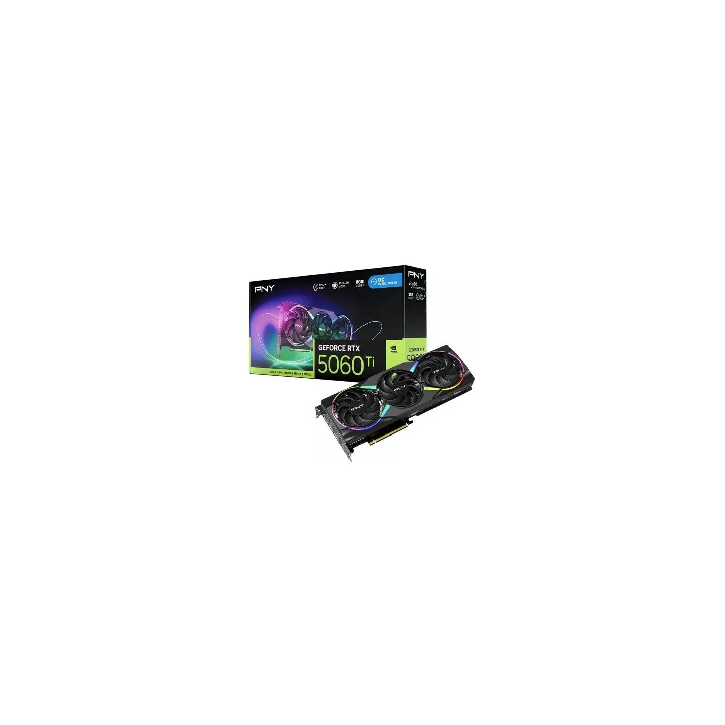 PNY GeForce RTX5060Ti OC 8G RGB VCG5060T8TFXXPB1-O