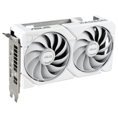 Asus Graphics Card|ASUS|AMD|Radeon RX 9060 XT|16 GB|GDDR6|PCI Express 5.0|Active|DUAL-RX9060XT-16G-WH