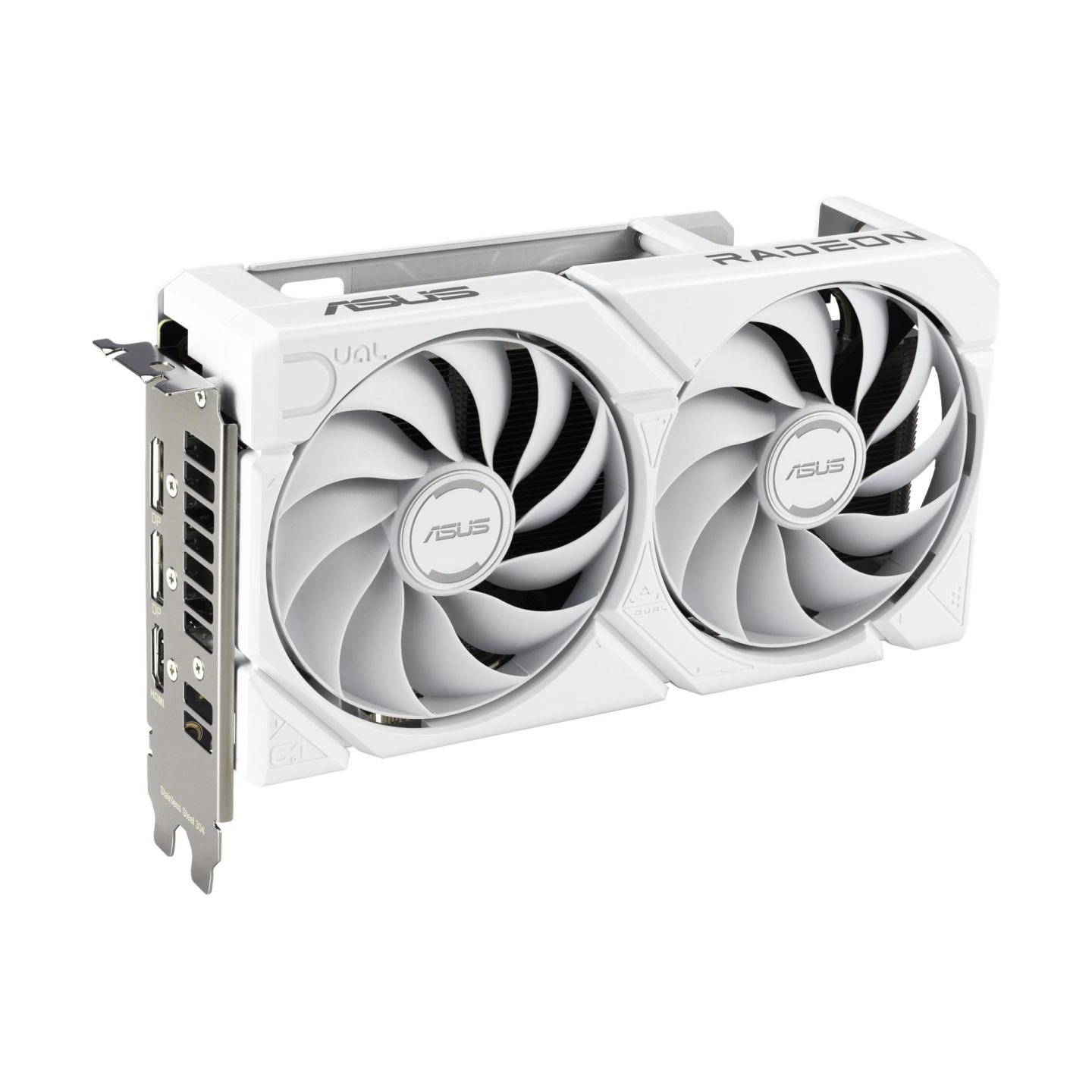 Asus Graphics Card|ASUS|AMD|Radeon RX 9060 XT|16 GB|GDDR6|PCI Express 5.0|Active|DUAL-RX9060XT-16G-WH