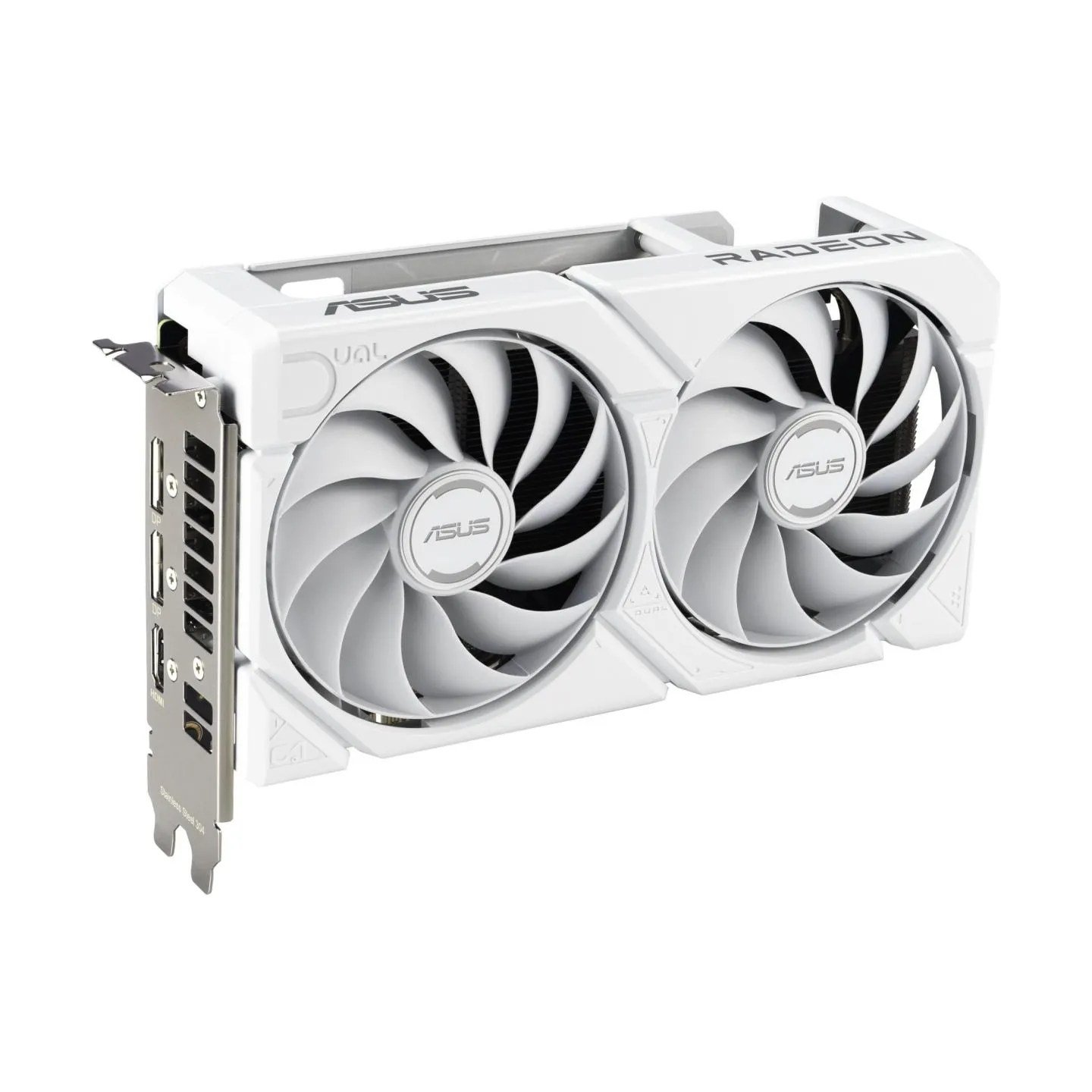Asus Graphics Card|ASUS|AMD|Radeon RX 9060 XT|16 GB|GDDR6|PCI Express 5.0|Active|DUAL-RX9060XT-16G-WH
