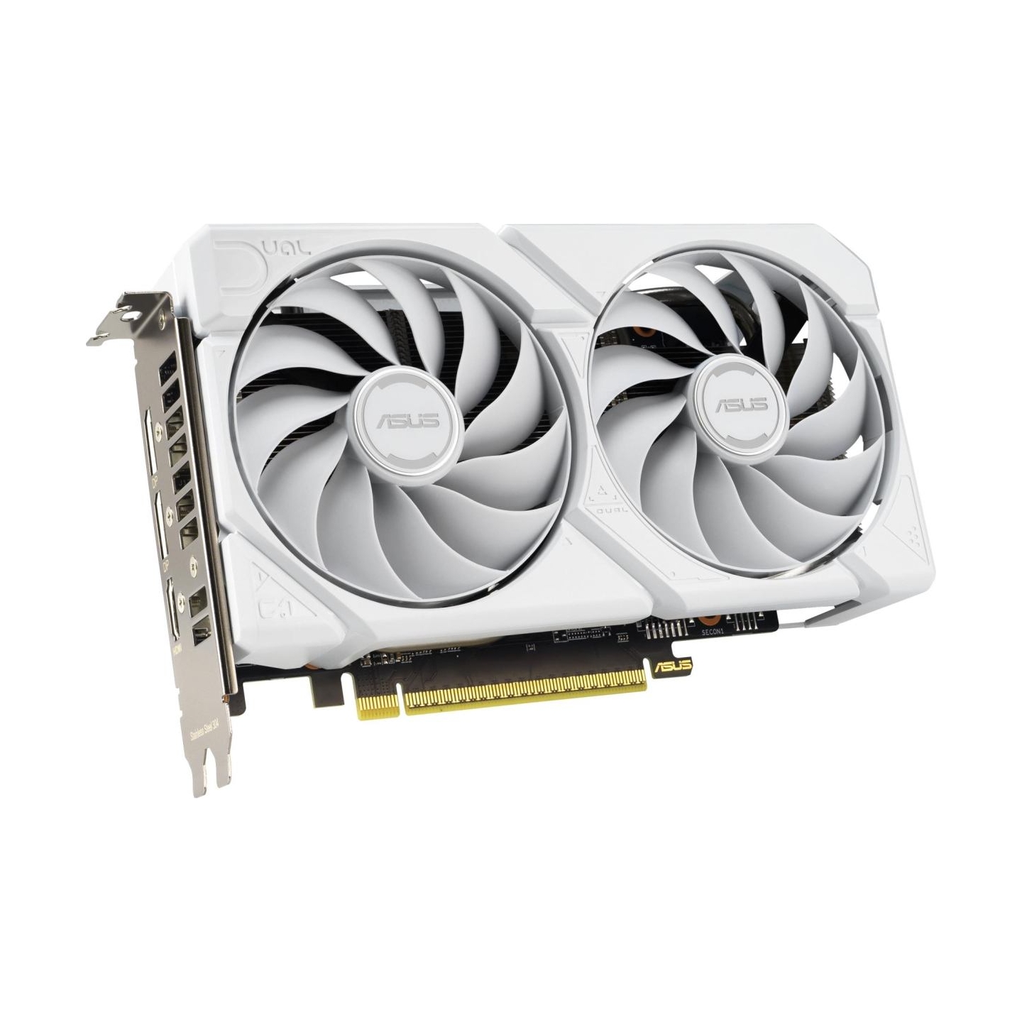 Asus Graphics Card|ASUS|AMD|Radeon RX 9060 XT|16 GB|GDDR6|PCI Express 5.0|Active|DUAL-RX9060XT-16G-WH