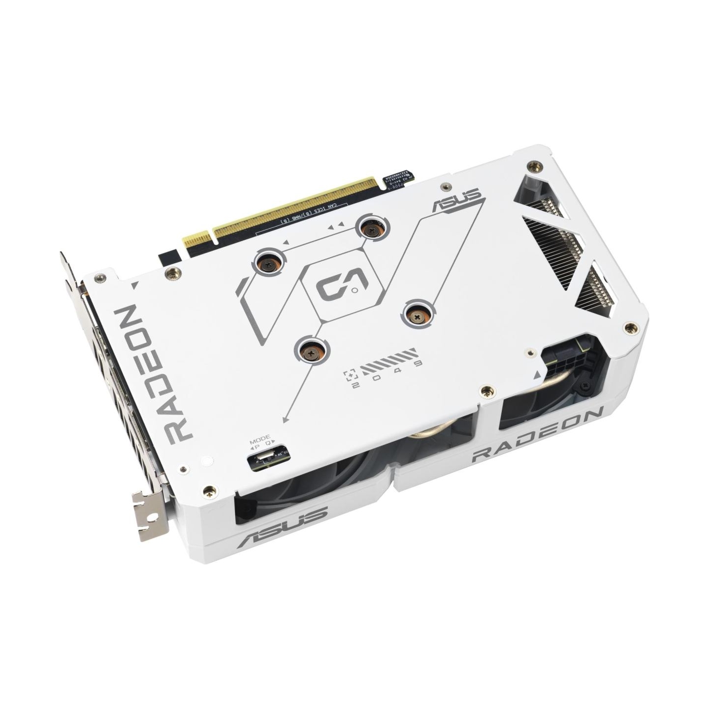 Asus Graphics Card|ASUS|AMD|Radeon RX 9060 XT|16 GB|GDDR6|PCI Express 5.0|Active|DUAL-RX9060XT-16G-WH