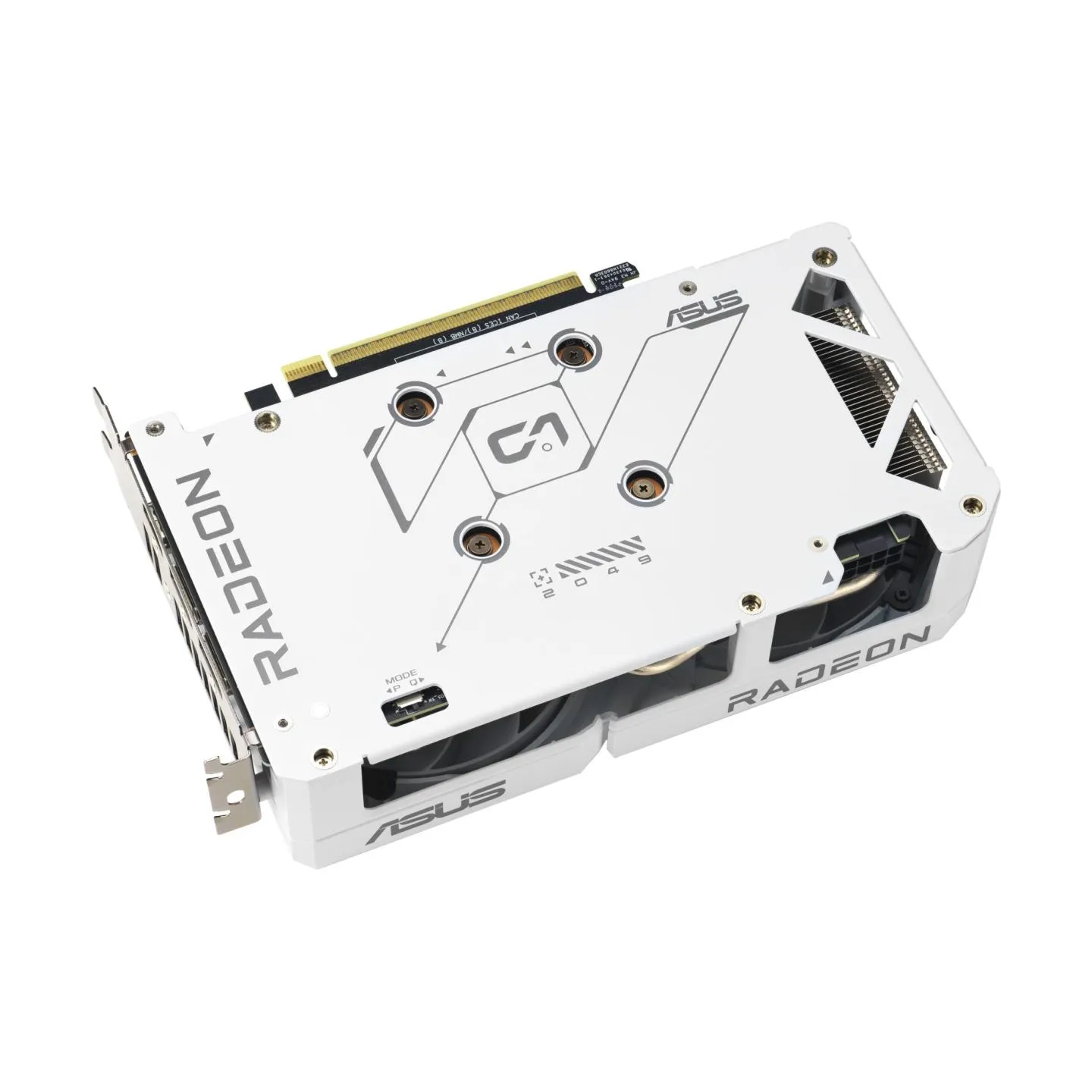 Asus Graphics Card|ASUS|AMD|Radeon RX 9060 XT|16 GB|GDDR6|PCI Express 5.0|Active|DUAL-RX9060XT-16G-WH