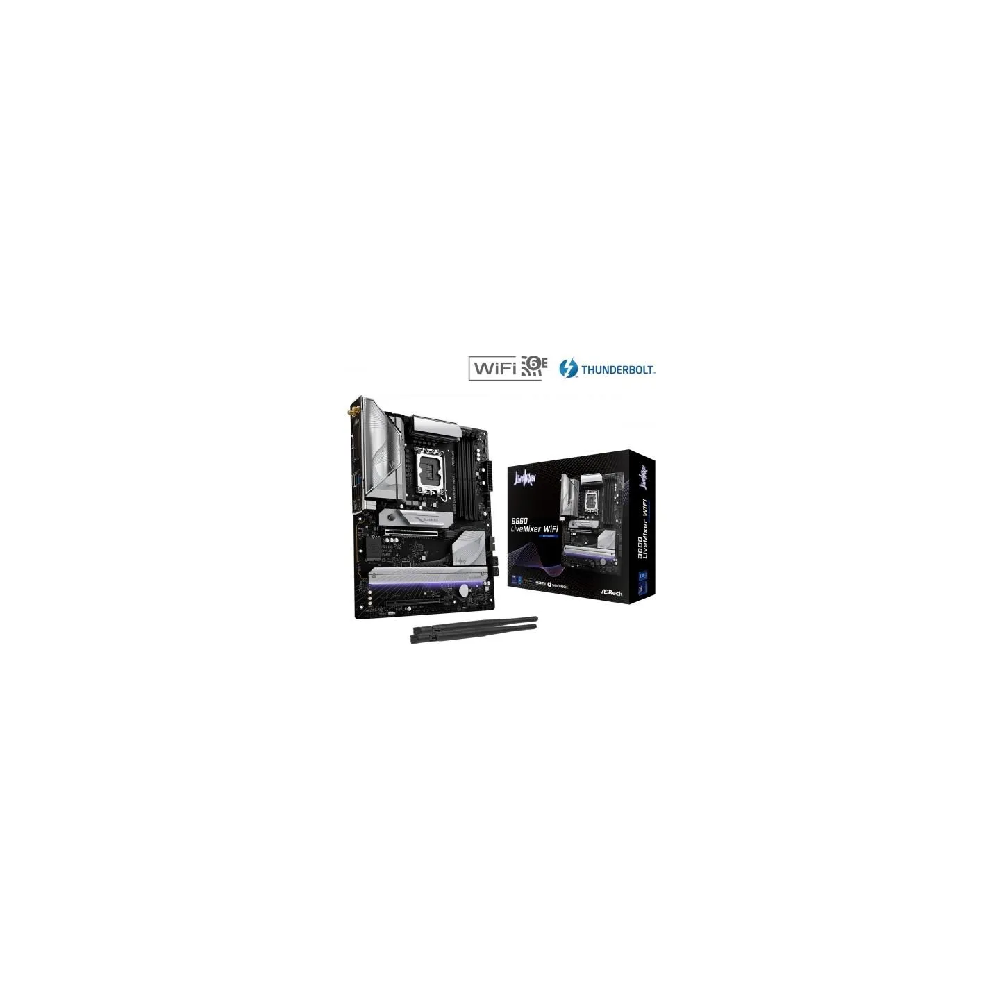 Asrock Motherboard B860 LIVEMIXER WIFI s18 51 4DDR5 ATX