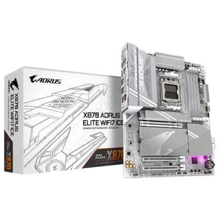 Gigabyte Mainboard|GIGABYTE|AMD X870|Socket AM5|ATX|RAM DDR5-SDRAM|4xSlots|On-board graphics card Yes|Wi-Fi Yes|Bluetooth Yes|4x