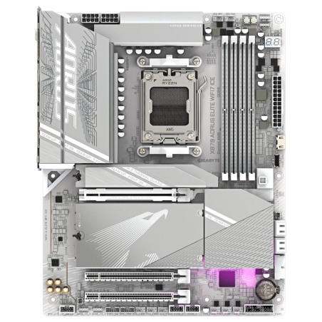 Gigabyte Mainboard|GIGABYTE|AMD X870|Socket AM5|ATX|RAM DDR5-SDRAM|4xSlots|On-board graphics card Yes|Wi-Fi Yes|Bluetooth Yes|4x