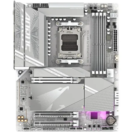 Gigabyte Mainboard|GIGABYTE|AMD X870|Socket AM5|ATX|RAM DDR5-SDRAM|4xSlots|On-board graphics card Yes|Wi-Fi Yes|Bluetooth Yes|4x