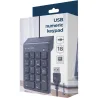 Gembird | USB Numeric keypad | KPD-U-03 | Numeric keypad | Wired | N/A | Black