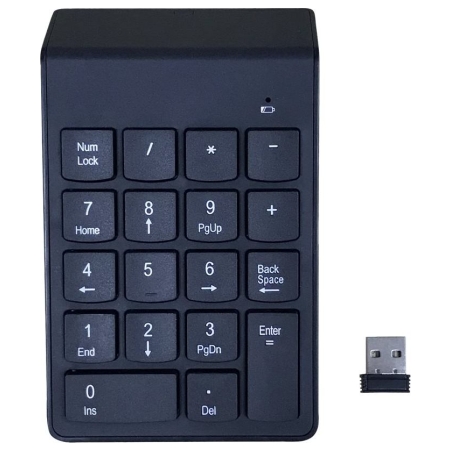 Gembird | Numeric keypad | KPD-W-02 | Numeric keypad | Wireless | N/A | Black