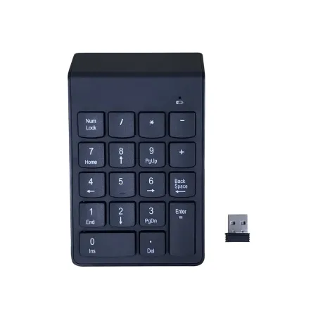 Gembird | Numeric keypad | KPD-W-02 | Numeric keypad | Wireless | N/A | Black