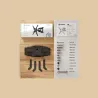 Onkron TV SET ACC WALL MOUNT /37-70"/BLACK M5-B ONKRON