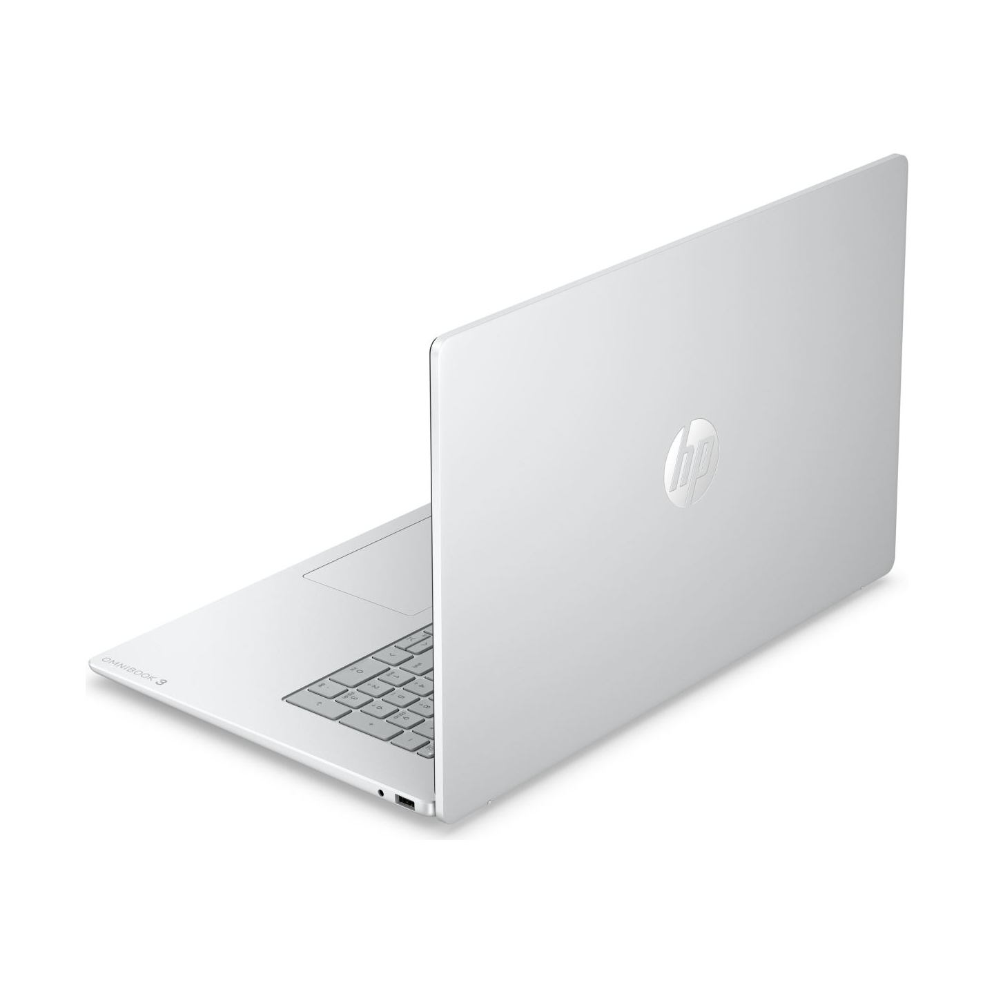 HP OmniBook 3 17-dp0007nnx - Ryzen 5 130, 24GB DDR5 1DM 4800, 512GB P, 17.3 FHD (1920x1080) Antiglare IPS 300 nits, Glacier Silv