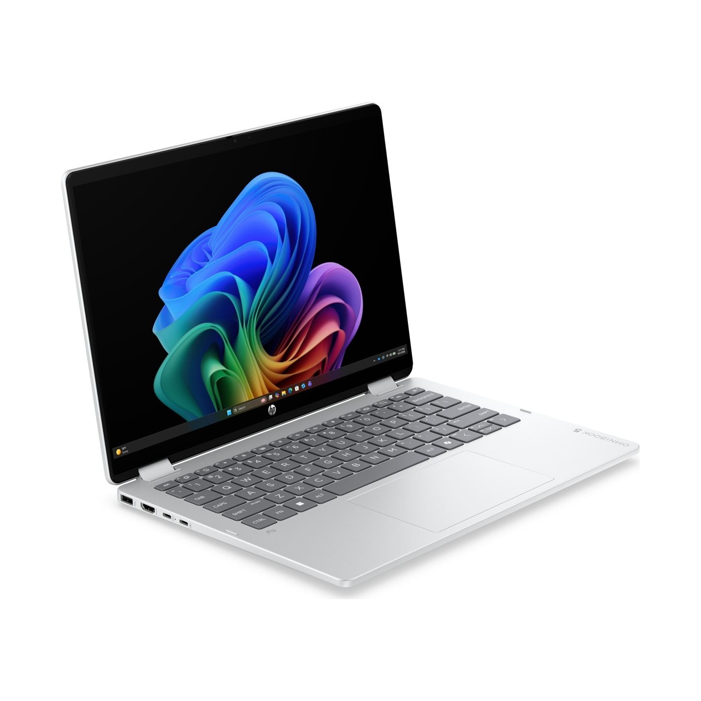 HP OmniBook 5 Flip NG AI 14-km0001nnx - Ultra 7 355, 32GB LPDDR5X 7467 on-board, 512GB , Touch/14.0 2K (1920x1200) OLED, Glacier