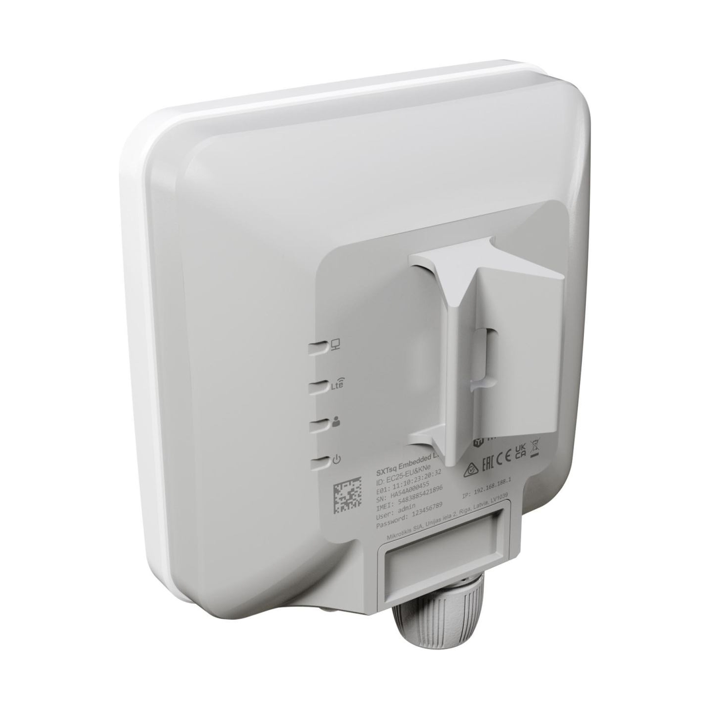Mikrotik Access Point|MIKROTIK|1xLAN ports|EC25-EU&SXTSQ