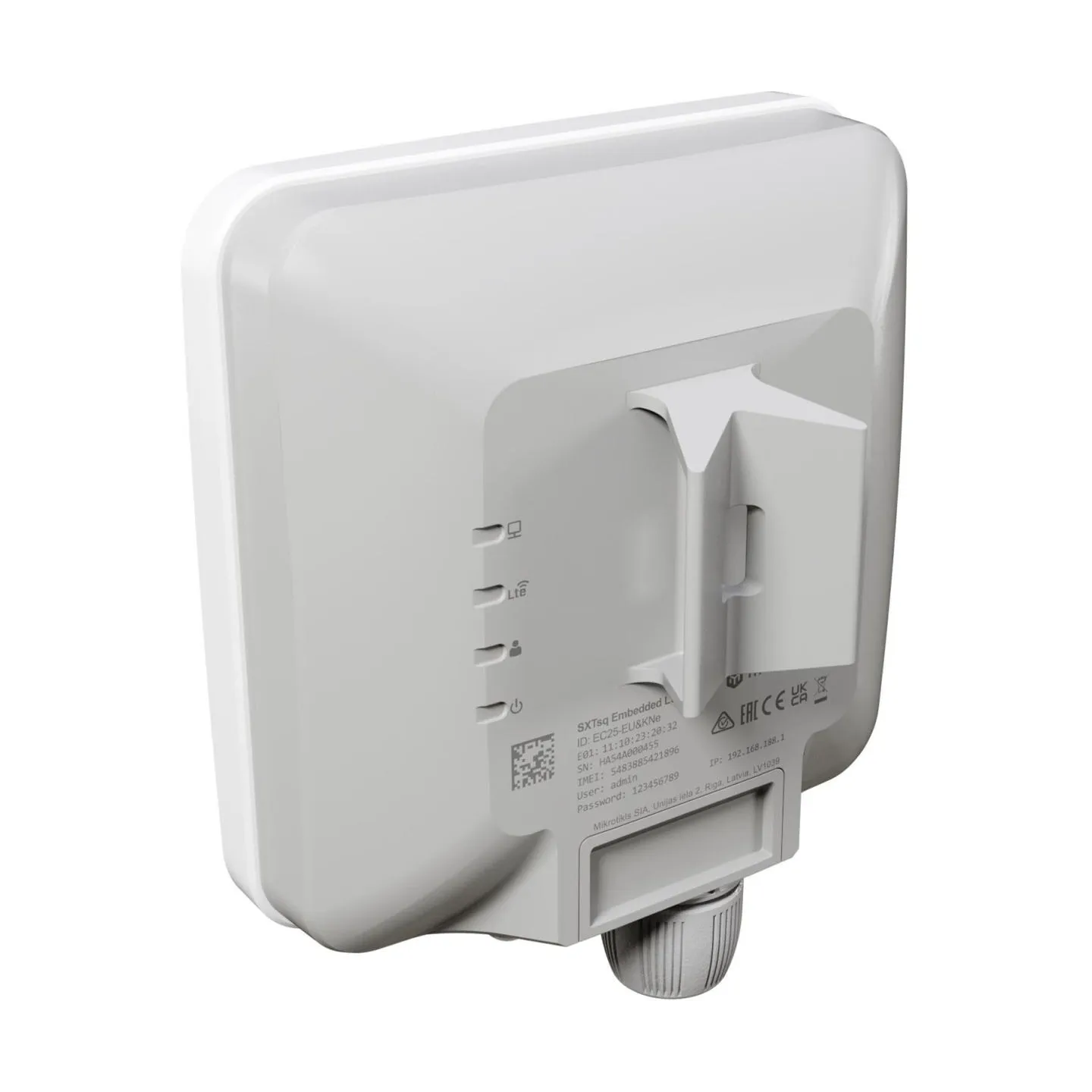 Mikrotik Access Point|MIKROTIK|1xLAN ports|EC25-EU&SXTSQ