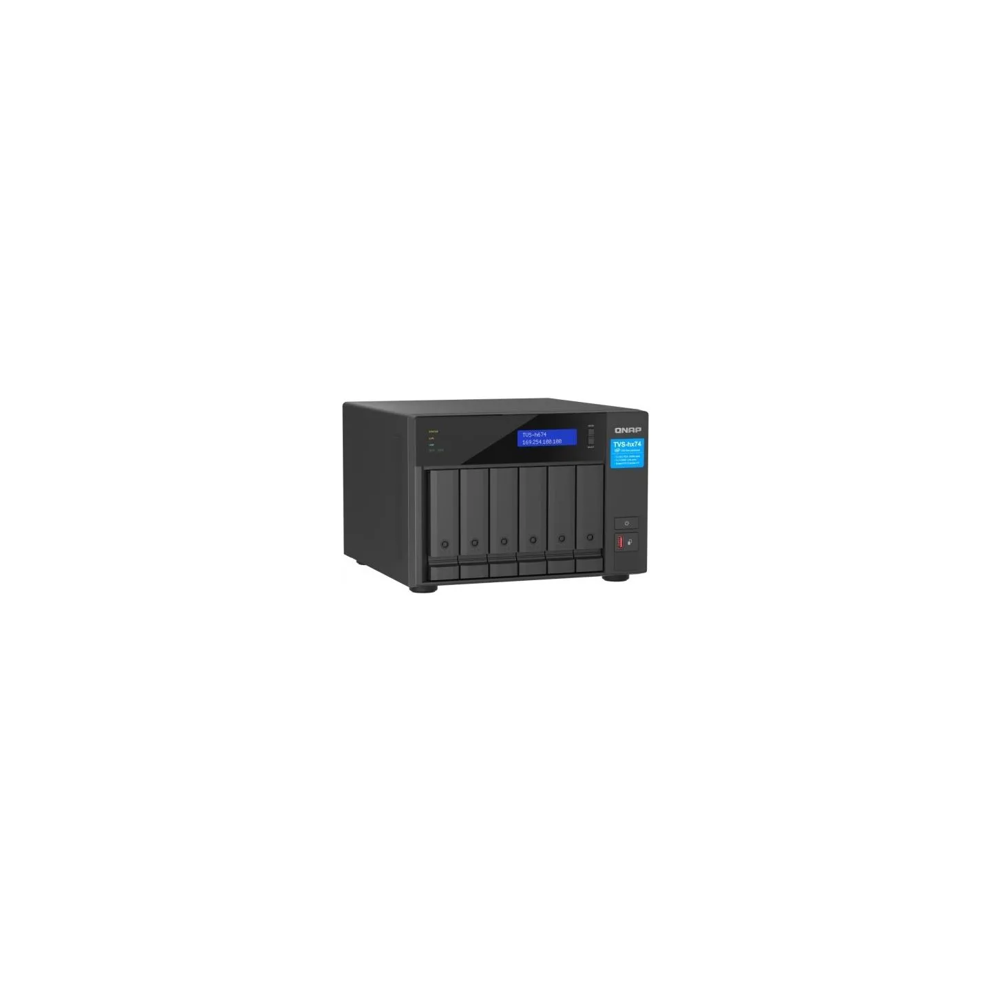 Qnap NAS TVS-h674-i5-32G 6x0HDD Intel i5-12400 32GB SODIMM DDR4