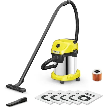 Karcher Vacuum Cleaner|KARCHER|Wet and dry vacuum cleaner WD 3 S V-17/4/20 + 4 FB|1000 Watts|Suction power 230W|Capacity 17 l|No