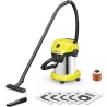 Karcher Vacuum Cleaner|KARCHER|Wet and dry vacuum cleaner WD 3 S V-17/4/20 + 4 FB|1000 Watts|Suction power 230W|Capacity 17 l|No