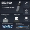 Tp-Link BE3600 Dual Band Wi-Fi 7 Mini Wireless USB Adapter | Archer TBE230U | 2.4 GHz, 5 GHz | 802.11ax | MU-MiMO No | no PoE | 