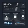 Tp-Link BE3600 Dual Band Wi-Fi 7 Mini Wireless USB Adapter | Archer TBE230U | 2.4 GHz, 5 GHz | 802.11ax | MU-MiMO No | no PoE | 