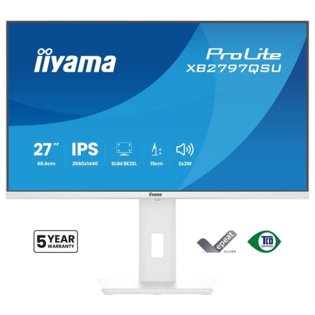 Iiyama XB2797QSU-W1 27inch WHITE IPS