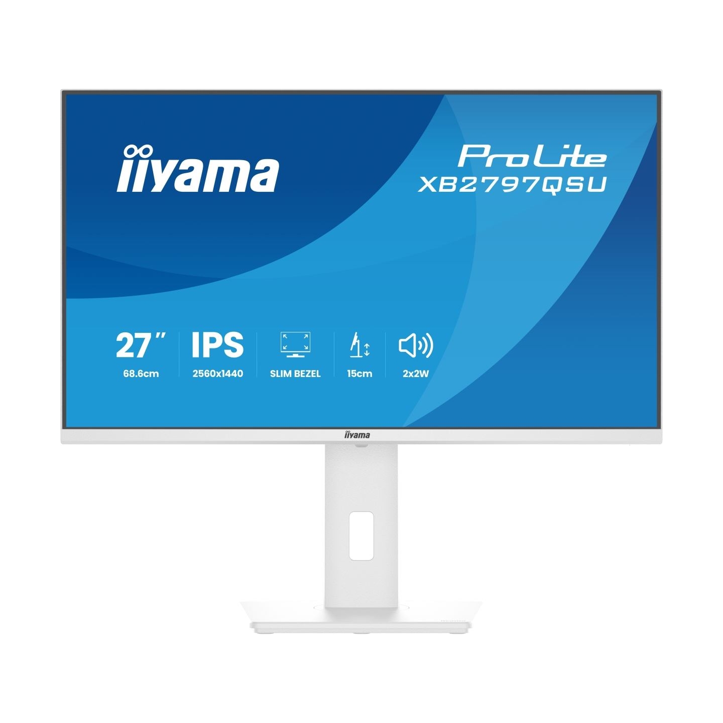 Iiyama XB2797QSU-W1 27inch WHITE IPS