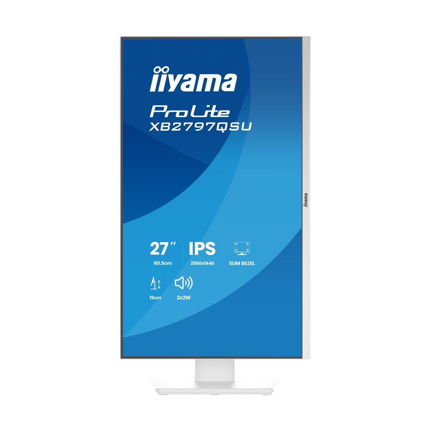 Iiyama XB2797QSU-W1 27inch WHITE IPS
