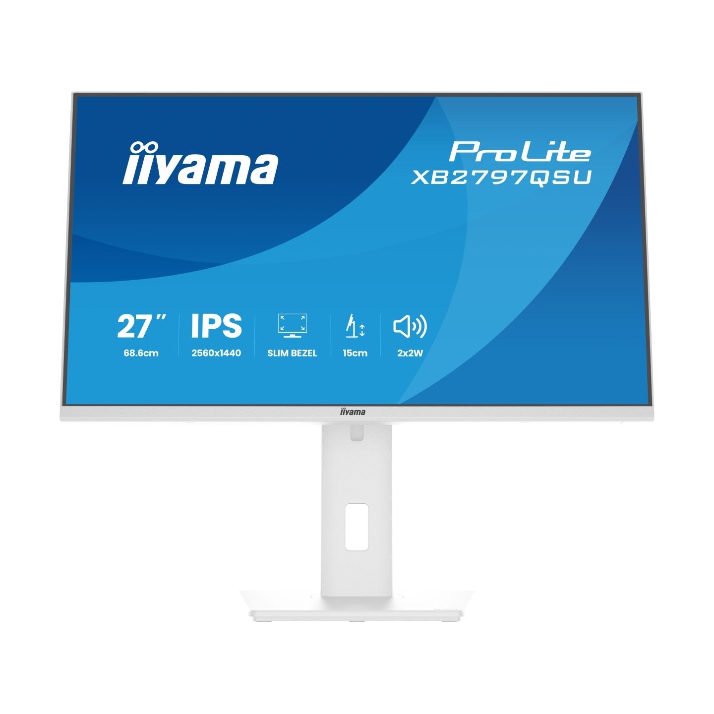 Iiyama XB2797QSU-W1 27inch WHITE IPS