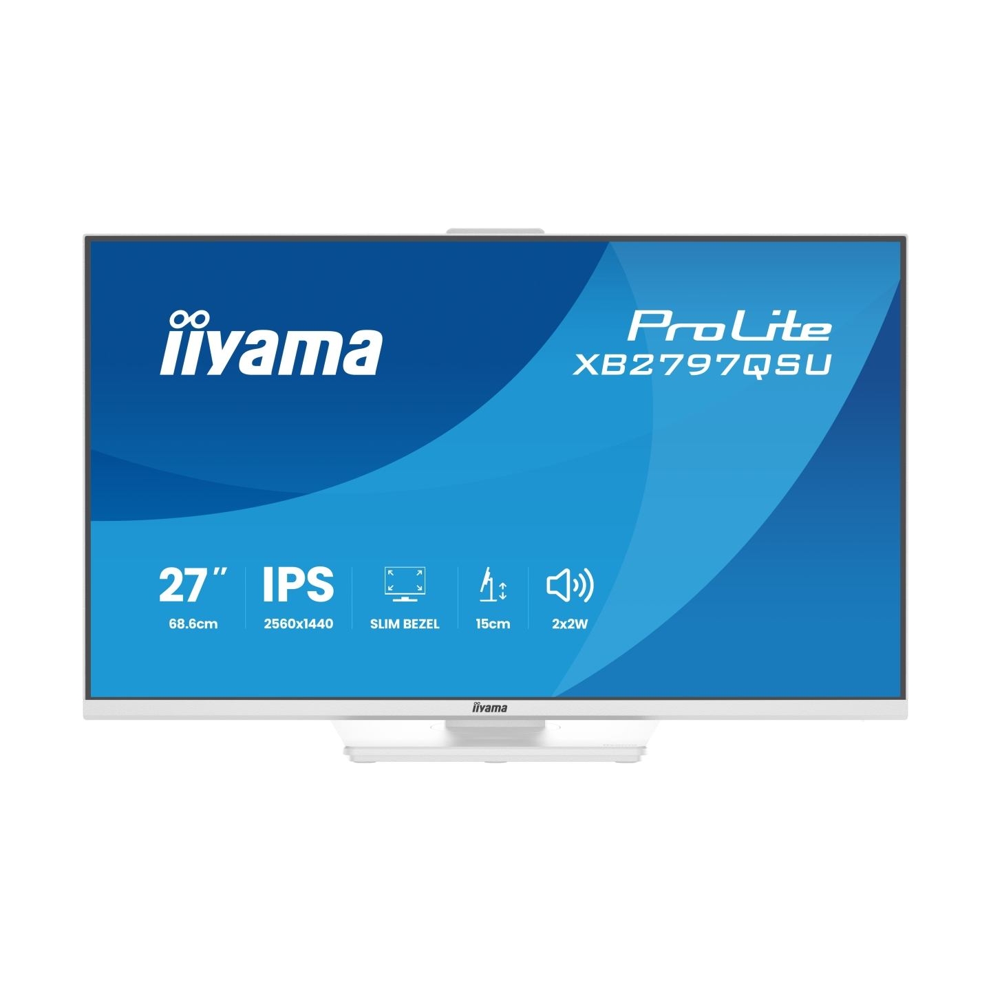 Iiyama XB2797QSU-W1 27inch WHITE IPS