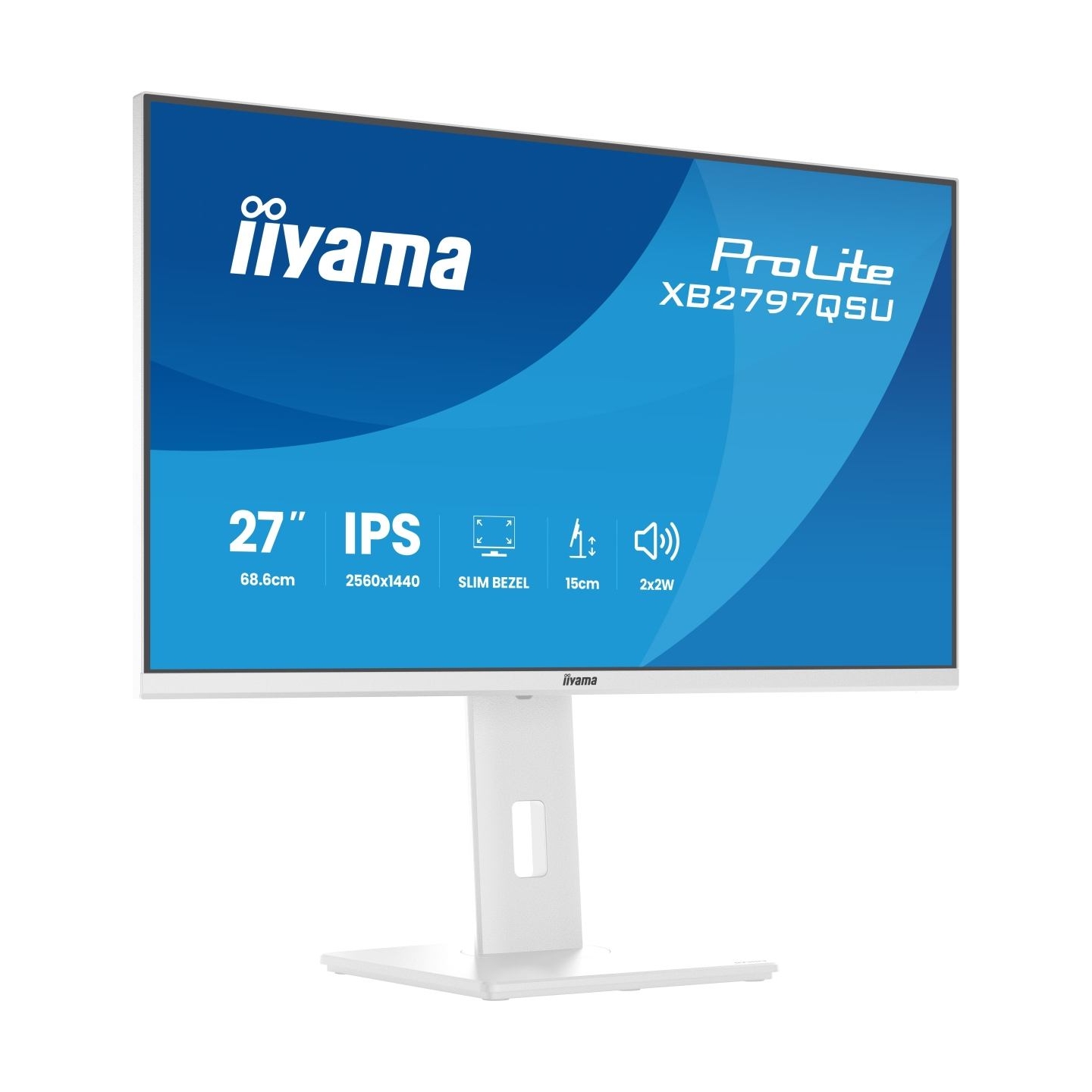 Iiyama XB2797QSU-W1 27inch WHITE IPS