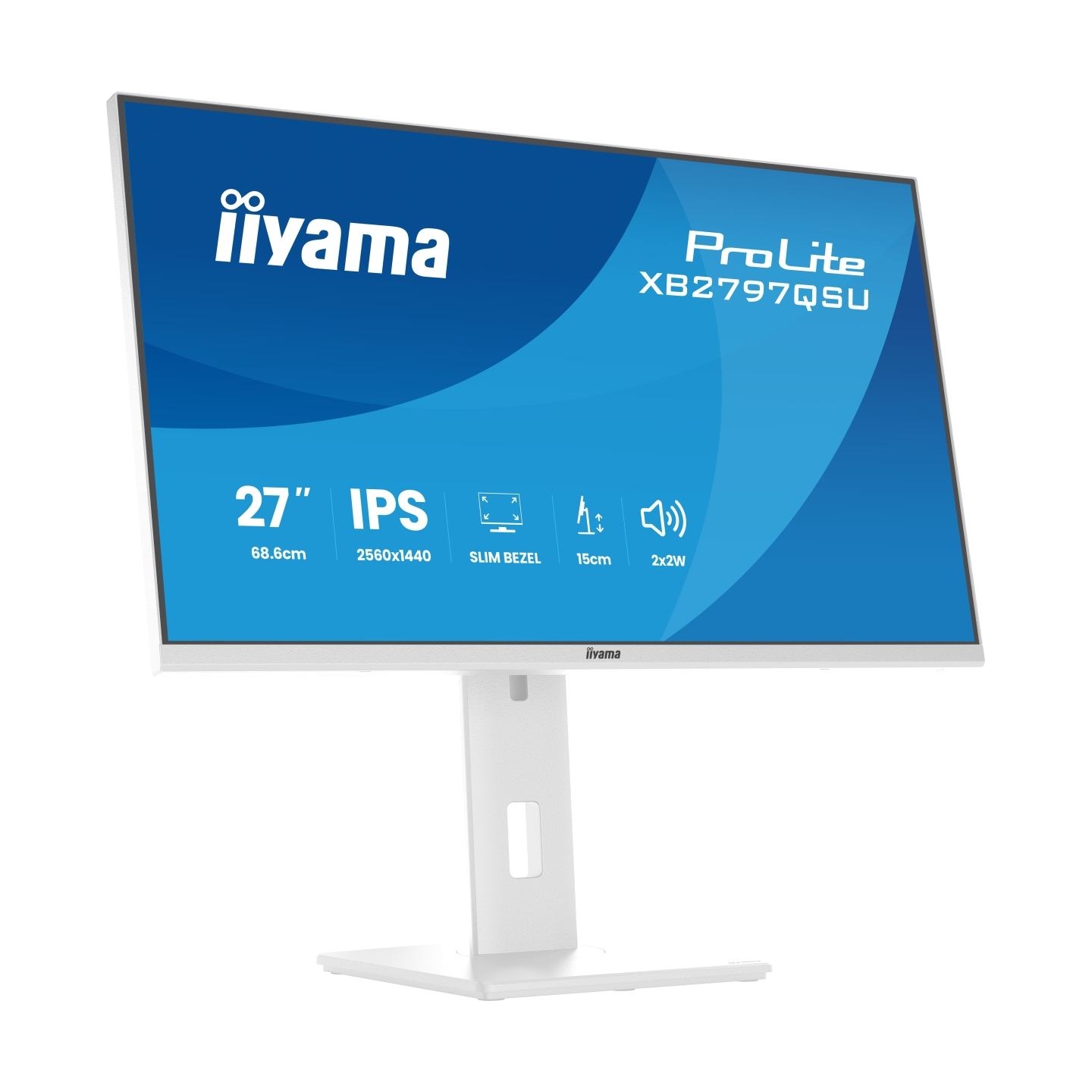 Iiyama XB2797QSU-W1 27inch WHITE IPS