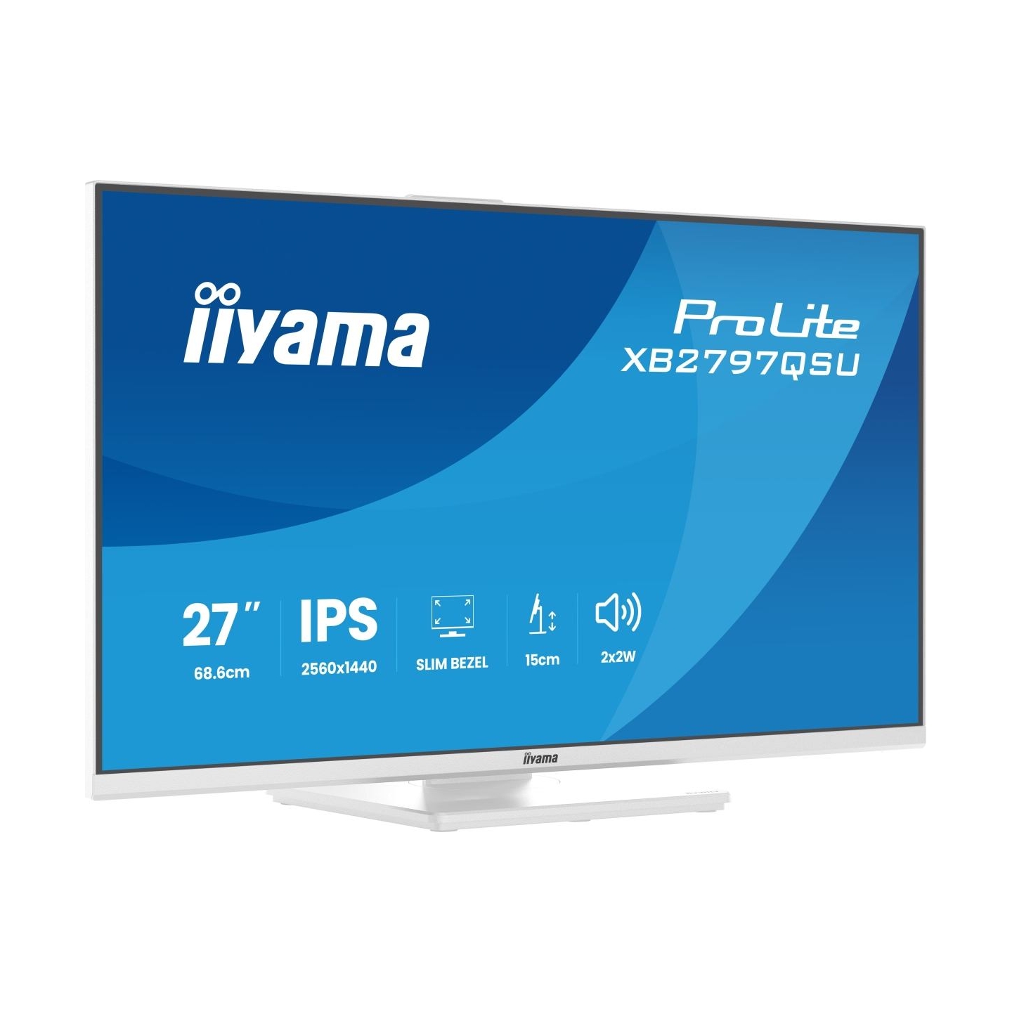 Iiyama XB2797QSU-W1 27inch WHITE IPS