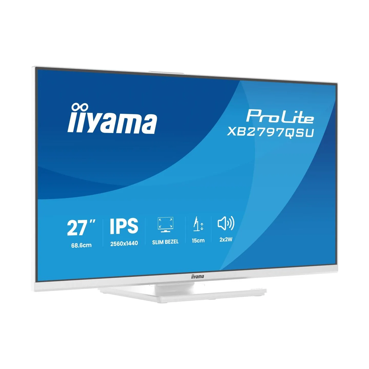Iiyama XB2797QSU-W1 27inch WHITE IPS
