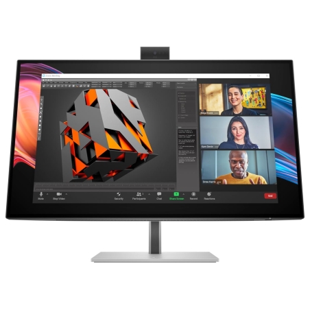 HP 727pm Series 7 Pro 4K Conferencing Monitor - 27" 3840x2160 UHD 400-nit 60Hz AG, IPS Black HDR 400, USB-C(100W/15W)/HDMI/Displ