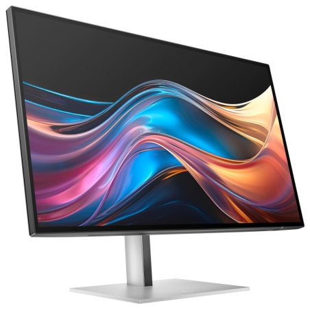 HP 727pq Series 7 Pro QHD Monitor - 27" 2560x1440 QHD 400-nit 120Hz AG, IPS Black HDR 400, USB-C(15W)/HDMI/DisplayPort Daisy-Cha