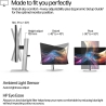 HP 727pq Series 7 Pro QHD Monitor - 27" 2560x1440 QHD 400-nit 120Hz AG, IPS Black HDR 400, USB-C(15W)/HDMI/DisplayPort Daisy-Cha