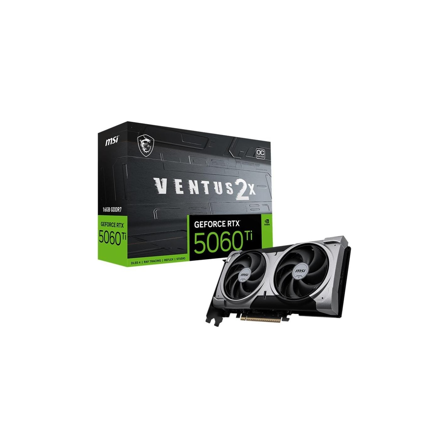 MSI GeForce RTX 5060 Ti 16GB VENTUS 2X