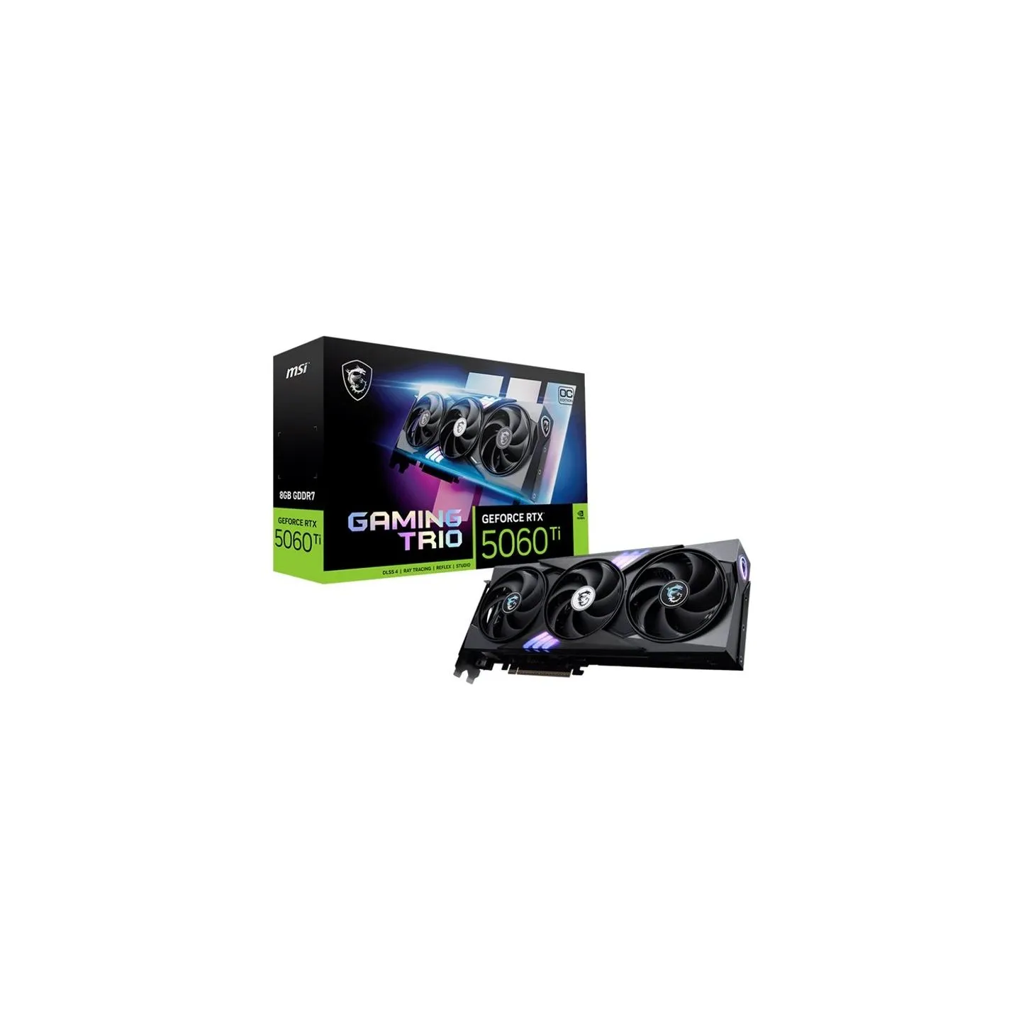 MSI GeForce RTX 5060 Ti 8G GAMING TRIO OC | MSI