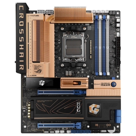 Asus Mainboard|ASUS|AMD X870E|Socket AM5|ATX|RAM DDR5-SDRAM|4xSlots|Wi-Fi Yes|Bluetooth Yes|5xNumber of M.2 (M) slots|ROGCROSSHA