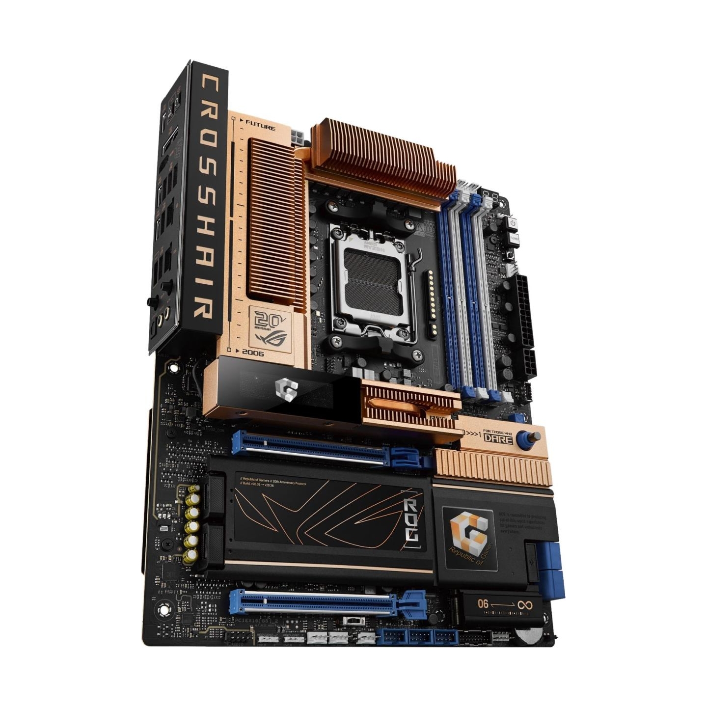 Asus Mainboard|ASUS|AMD X870E|Socket AM5|ATX|RAM DDR5-SDRAM|4xSlots|Wi-Fi Yes|Bluetooth Yes|5xNumber of M.2 (M) slots|ROGCROSSHA